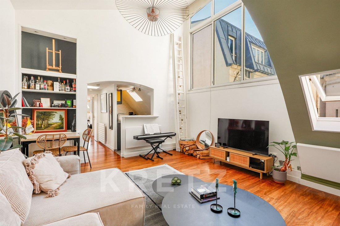 Apartamento en Lorette-Martyrs, Paris 9e Arrondissement, París 1 - 19056064