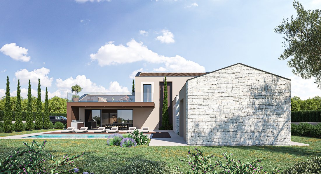 Villa in Triban, Gespanschaft Istrien, Kroatien 3 - 19056592
