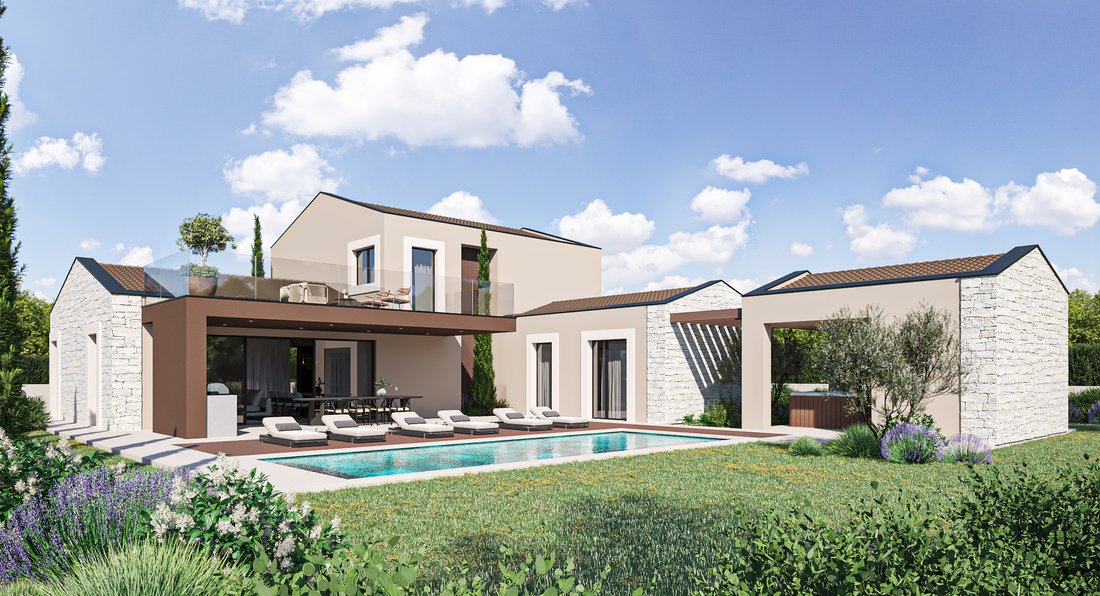 Villa in Triban, Gespanschaft Istrien, Kroatien 1 - 19056592