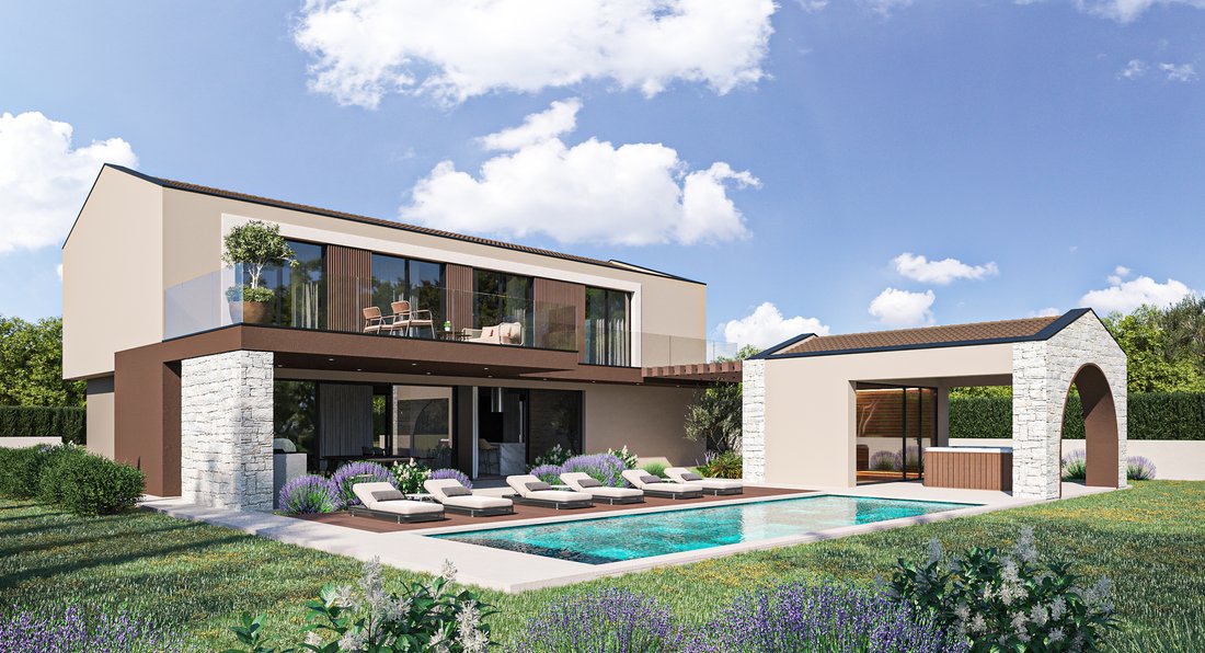 Villa in Triban, Gespanschaft Istrien, Kroatien 2 - 19056592