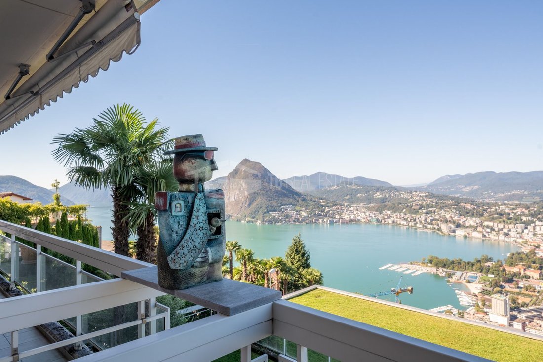 Appartement à Brè-Aldesago, Lugano, Tessin 1 - 19056673