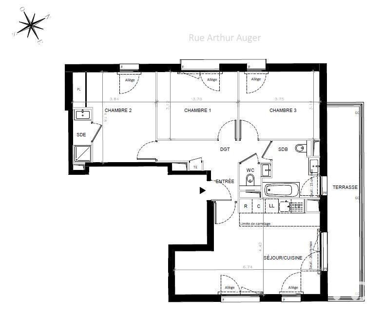 Apartment in Montrouge, Ile-de-France, France 5 - 19058787