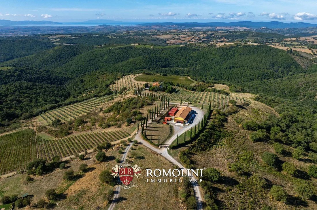Estate in Magliano in Toscana, Tuscany, Italy 1 - 19052227