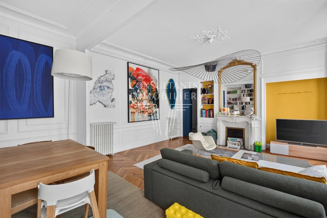 Wohnung in Courcelles-Wagram, Paris 17e Arrondissement, Paris 5 - 19060444