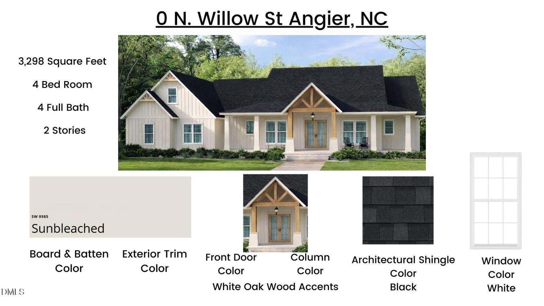 Casa en Angier, Carolina del Norte, Estados Unidos 2 - 16957853