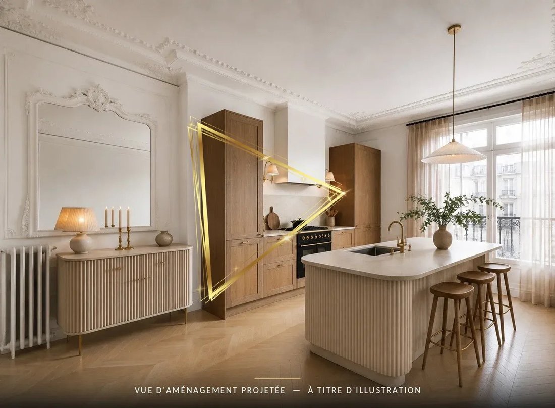 Appartement à Porte Dauphine, Paris 16e Arrondissement, Paris 2 - 17910972