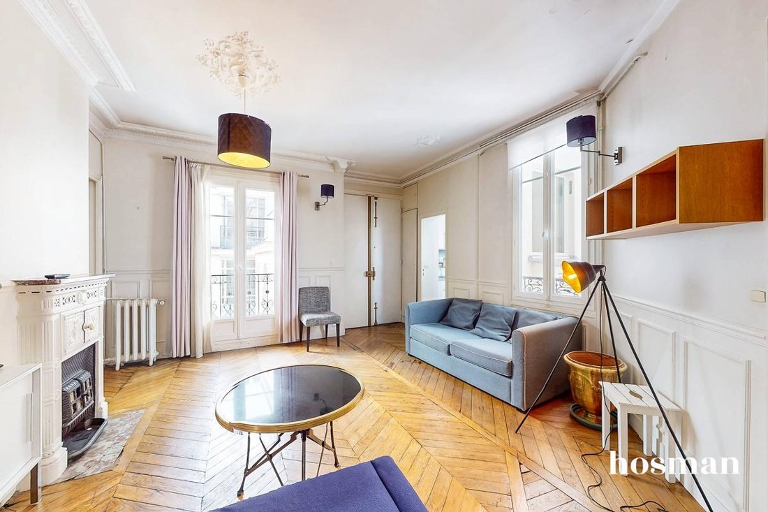 Appartement à Pereire-Malesherbes, Paris 17e Arrondissement, Paris 1 - 19060306