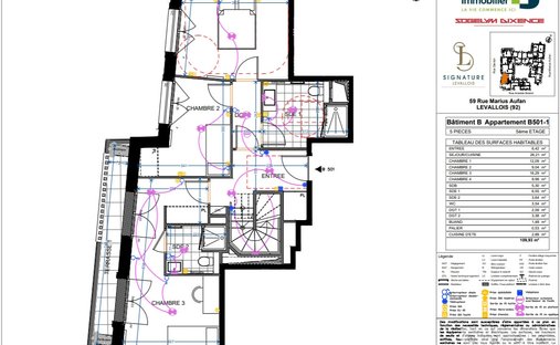 Apartamento en Hôtel de Ville-Planchette, Levallois-Perret, Francia 1
