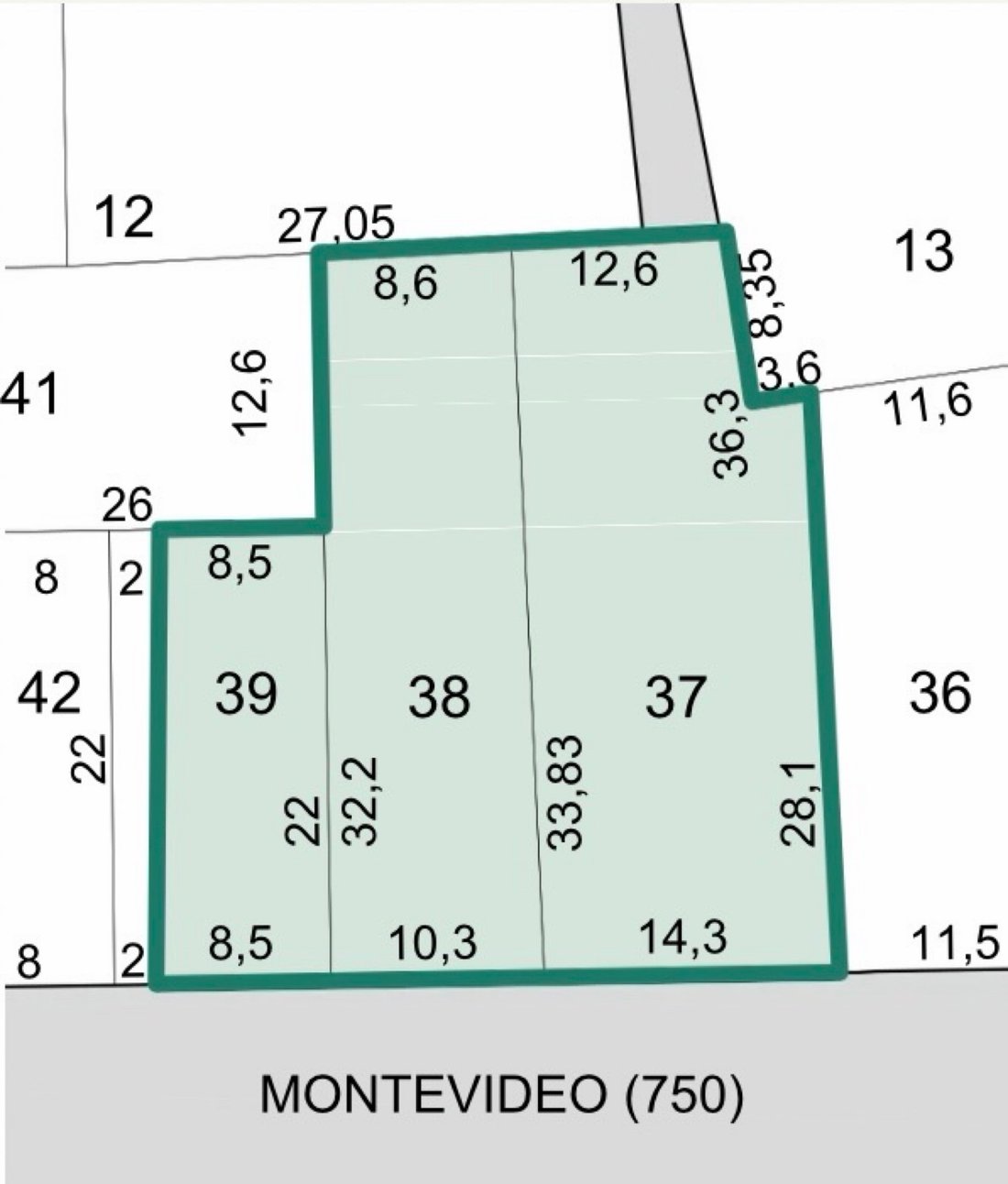 Land in Córdoba, Córdoba, Argentinien 1 - 19061804