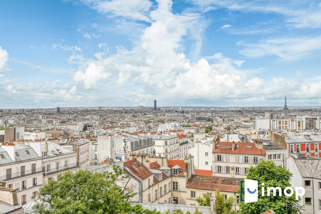 Apartment in Buttes Chaumont, Paris 19e Arrondissement, Paris 1 - 19060323