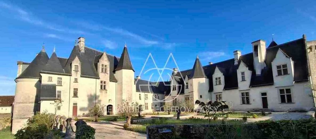 Schloss in Le Blanc, Zentrum-Loiretal, Frankreich 1 - 19060312