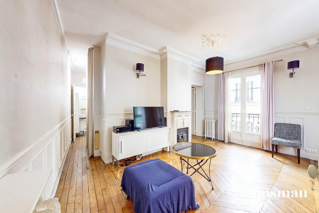 Appartement à Pereire-Malesherbes, Paris 17e Arrondissement, Paris 2 - 19060306