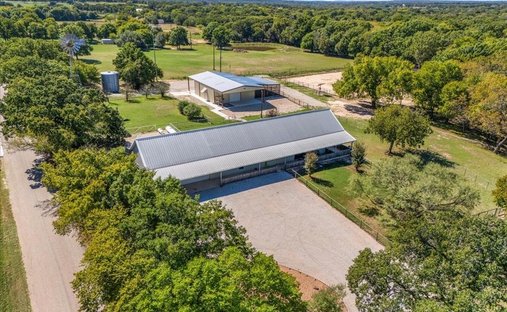 Corps de ferme à Weatherford, Texas, États-Unis 1