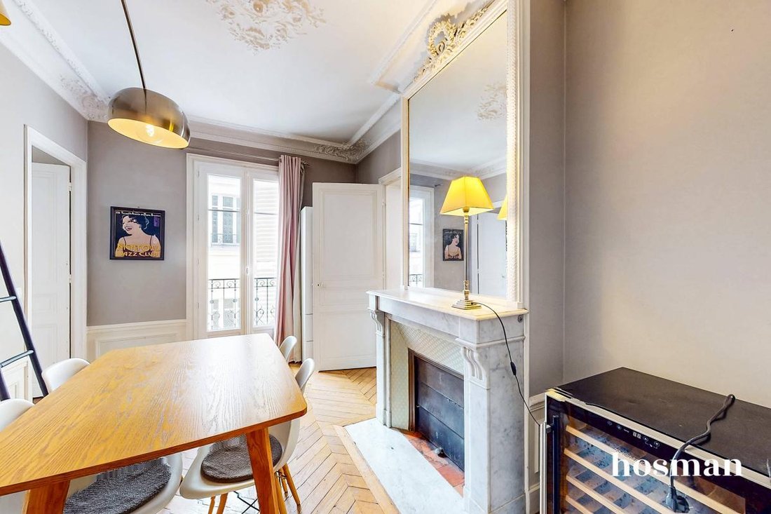 Appartement à Pereire-Malesherbes, Paris 17e Arrondissement, Paris 5 - 19060306