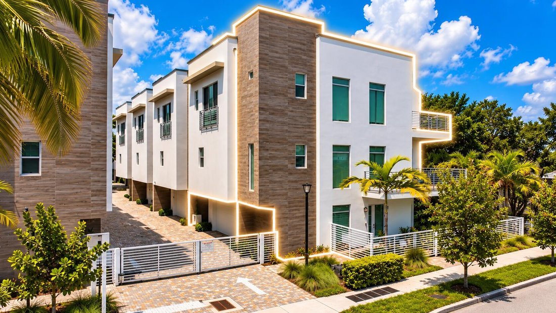 Townhouse en Fort Lauderdale, Florida, Estados Unidos 1 - 18833034