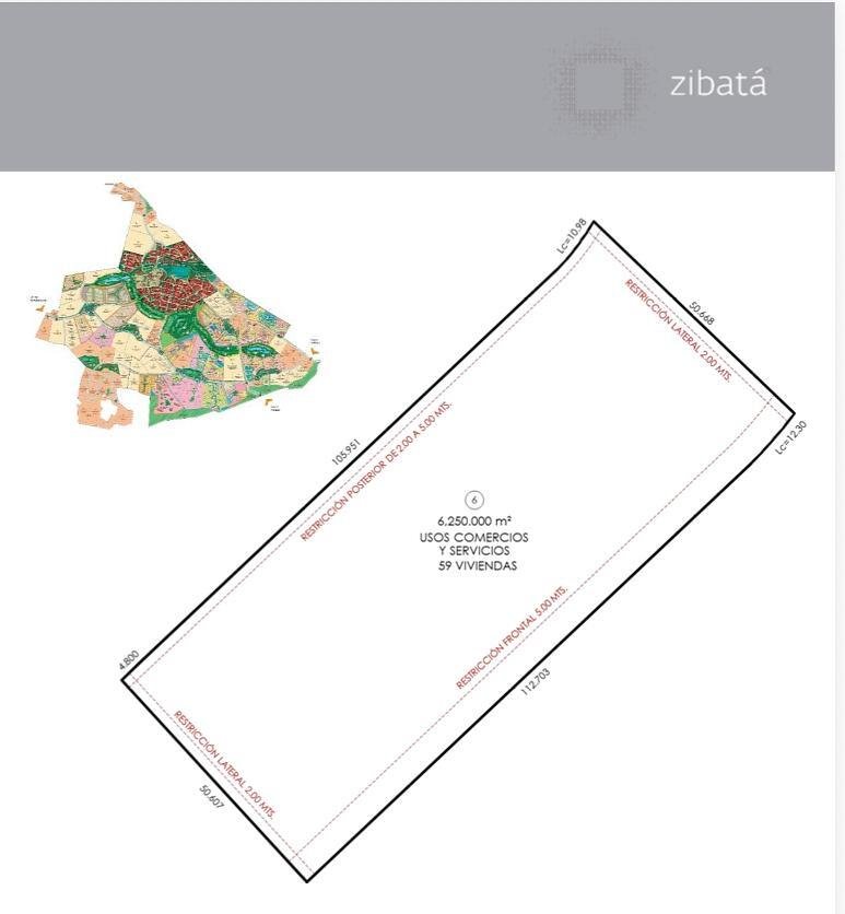 Land in Zibatá, Santiago de Querétaro, Mexiko 1 - 19061872
