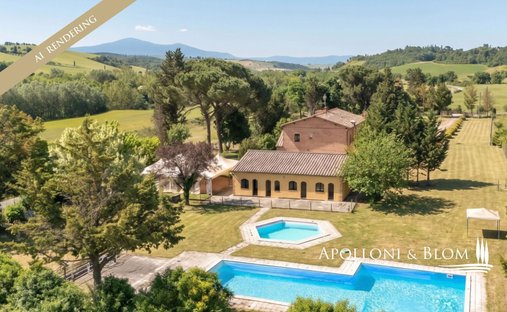 Casa a San Giovanni d'Asso, Toscana, Italia 1