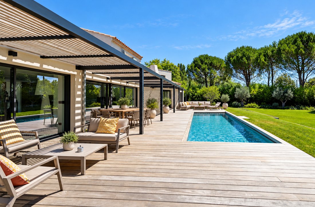 Villa en Granettes-Jauberte-Santa Ana, Aix-en-Provence, Francia 1 - 19064528
