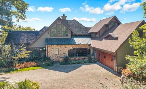 Maison à Blowing Rock, Caroline du Nord, États-Unis 1
