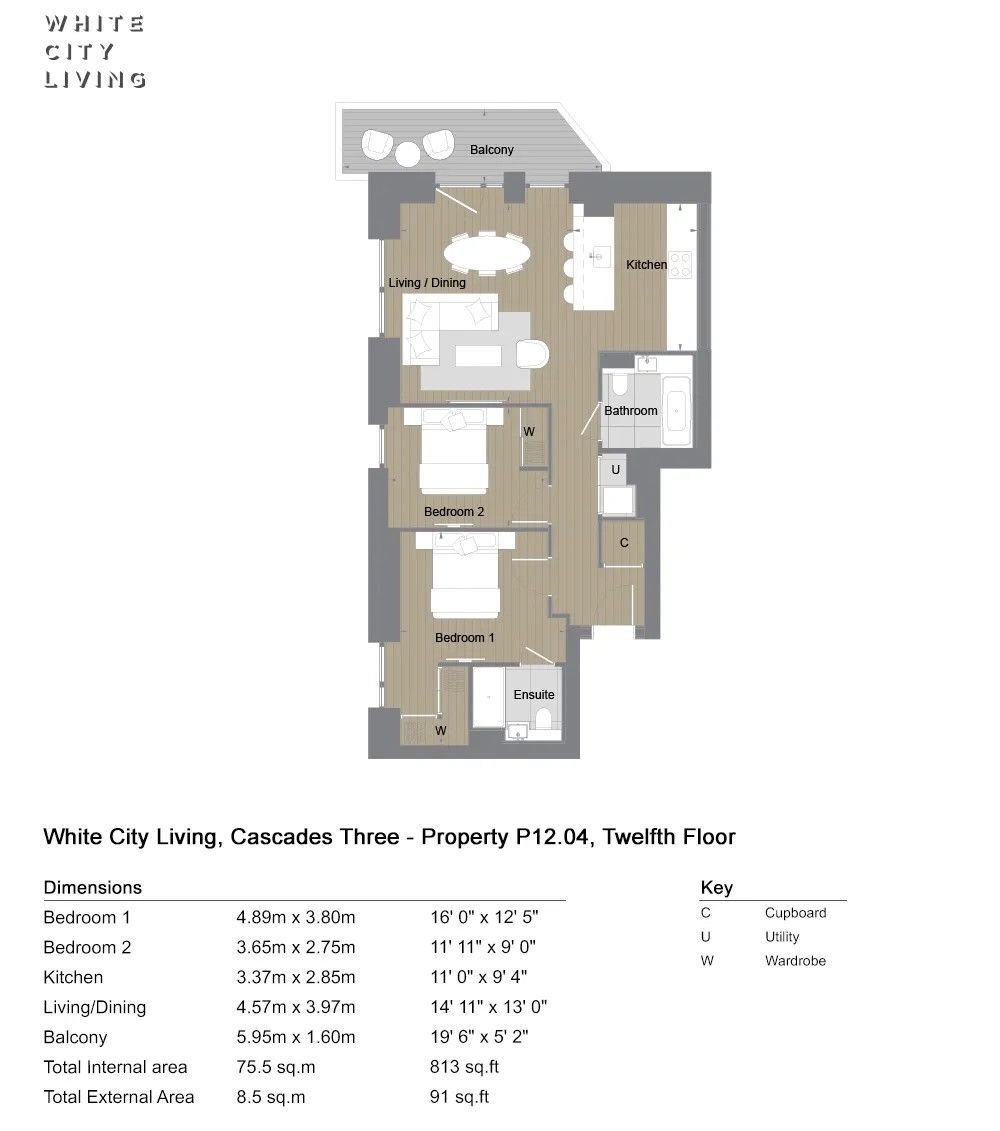 Apartamento en Shepherds Bush, Hammersmith y Fulham, Inglaterra 2 - 18436389