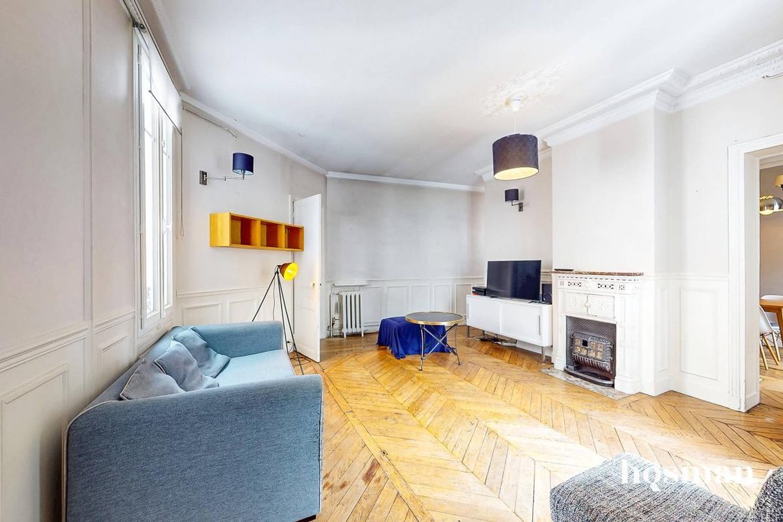 Appartement à Pereire-Malesherbes, Paris 17e Arrondissement, Paris 4 - 19060306