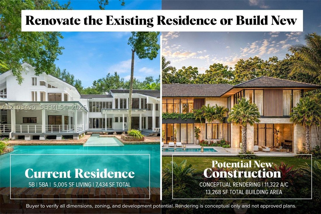 Maison à Coral Gables, Floride, États-Unis 3 - 19062888