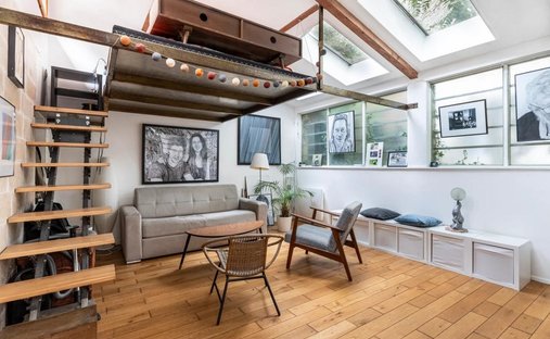 Appartamento a Télégraphe-Pelleport Saint Fargeau, Paris 20e Arrondissement, Parigi 1