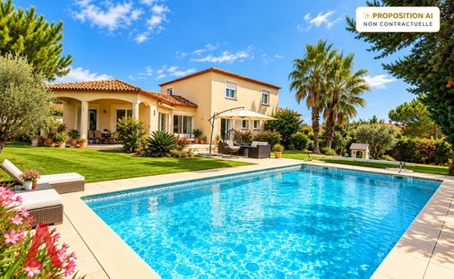 House in Roujan, Occitania, France 1