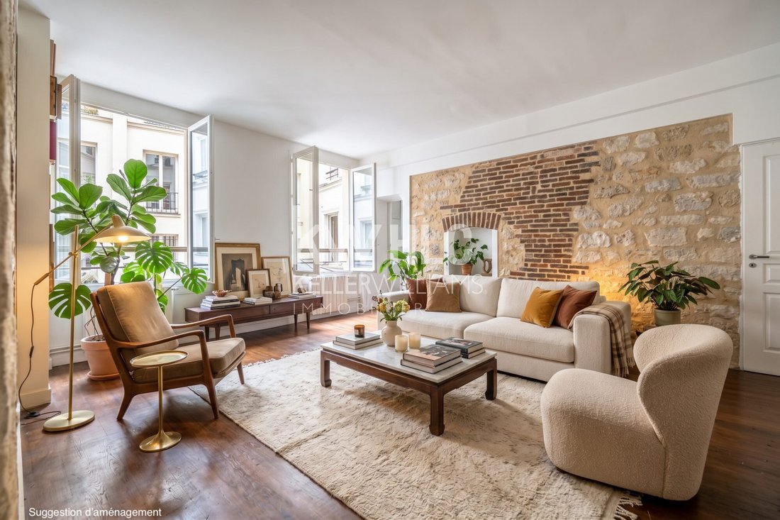 Appartamento a Louis Blanc-Aqueduc, Paris 10e Arrondissement, Parigi 1 - 19065635