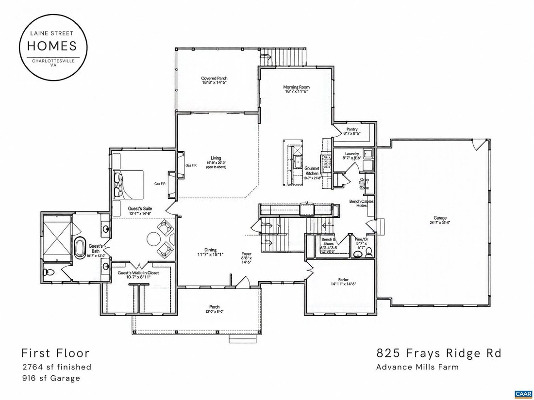 Maison à Earlysville, Virginie, États-Unis 3 - 19059237