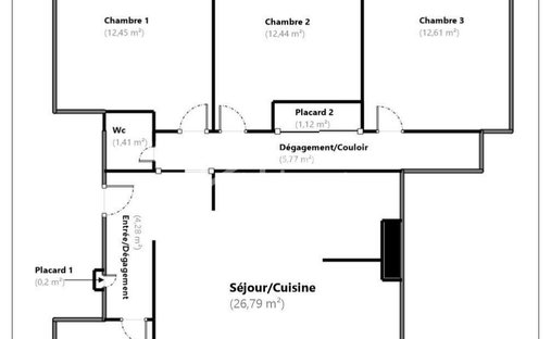 Apartment in Parc des Expositions, Vanves, France 1