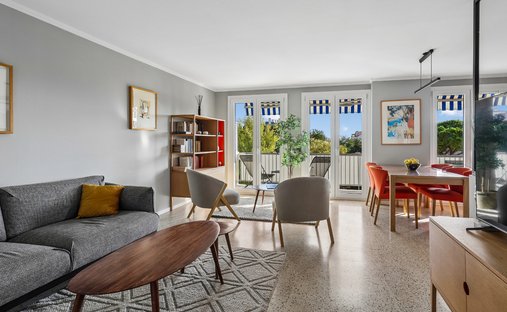Wohnung in Juan les Pins-Gallice, Antibes, Frankreich 1