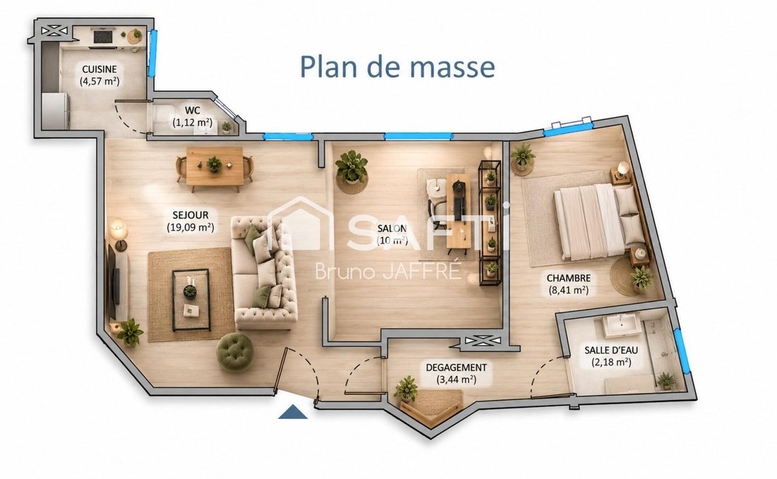 Apartment in Saint Lambert, Paris 15e Arrondissement, Paris 1 - 19067881