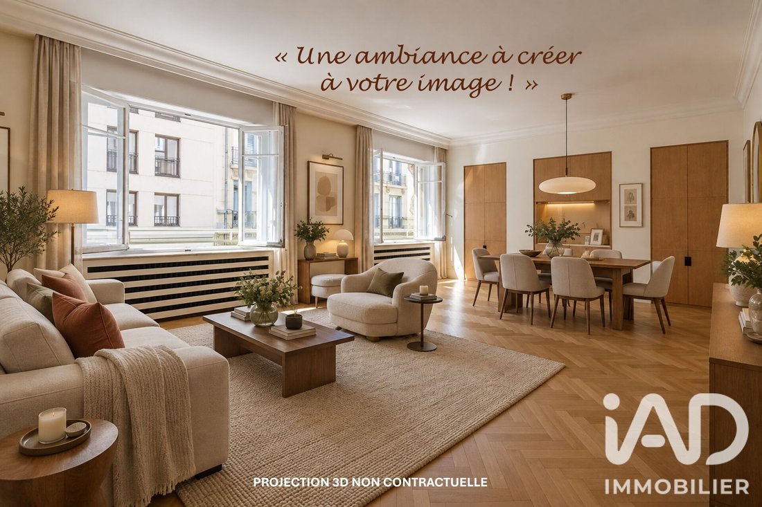 Wohnung in Tête d'Or-Foch-Vitton, Lyon 6e Arrondissement, Lyon 1 - 19068032