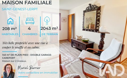 Casa a Saint-Genest-Lerpt, Auvergne-Rodano-Alpi, Francia 1