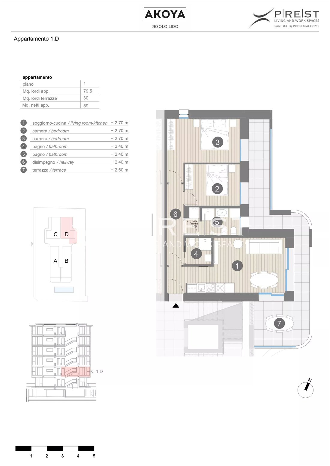 Apartment in Lido di Jesolo, Jesolo, Veneto 5 - 19065944