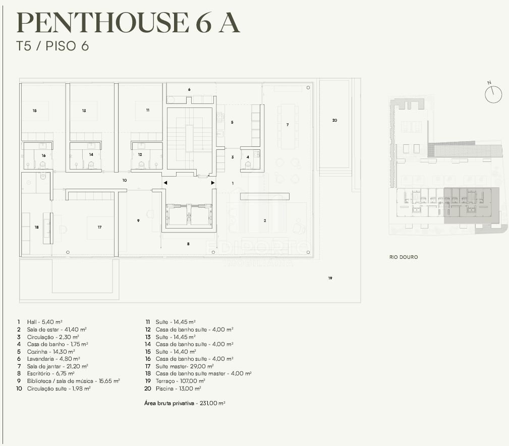 Apartment in Lordelo do Ouro e Massarelos, Porto District, Portugal 3 - 18437890