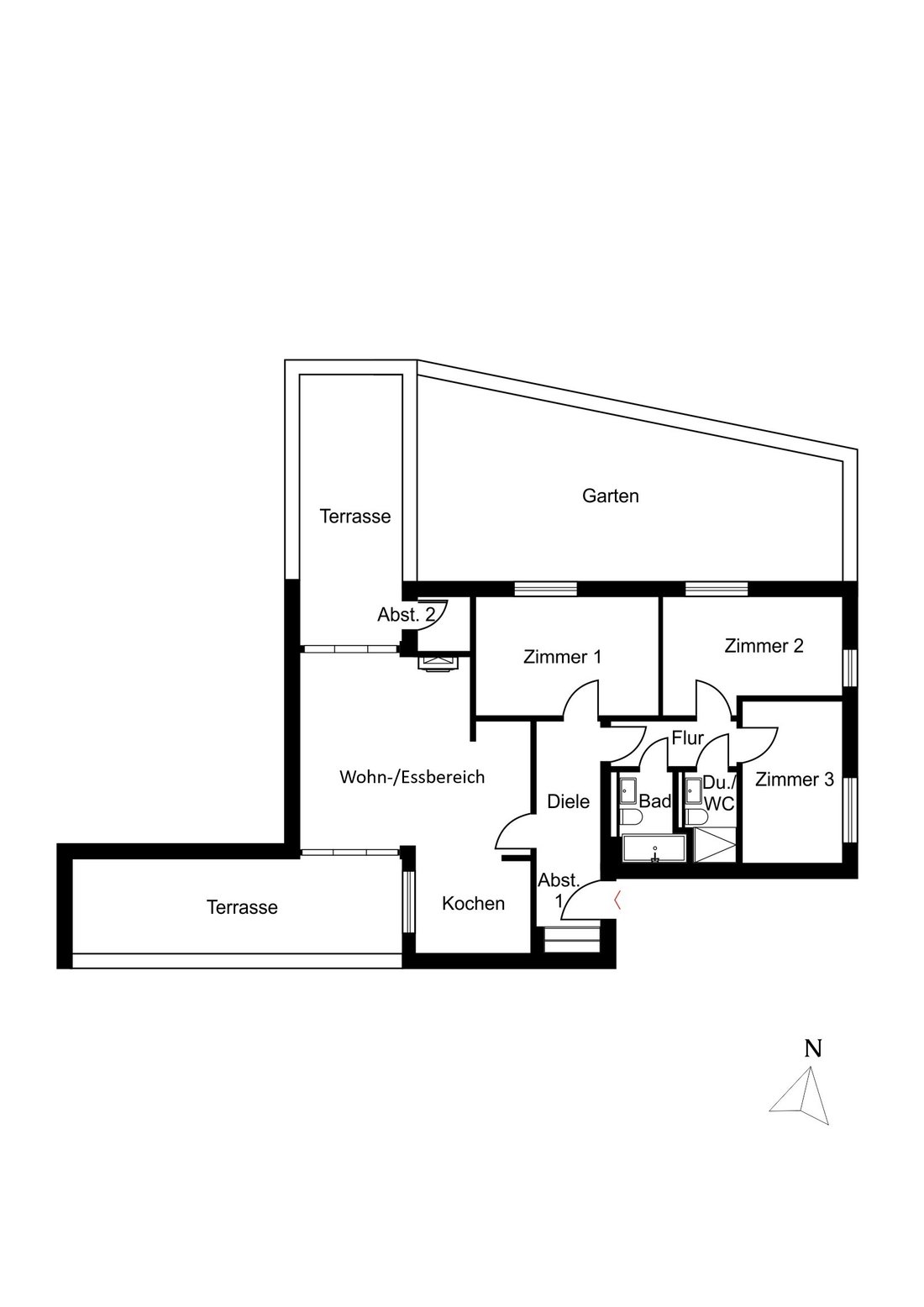 Apartamento en Colonia, Renania del Norte-Westfalia, Alemania 3 - 19072341