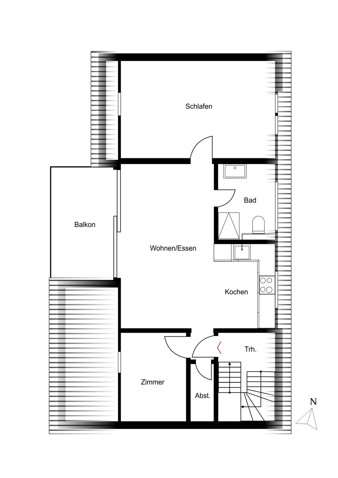 Appartement à Bonn, Rhénanie du Nord-Westphalie, Allemagne 5 - 19068702