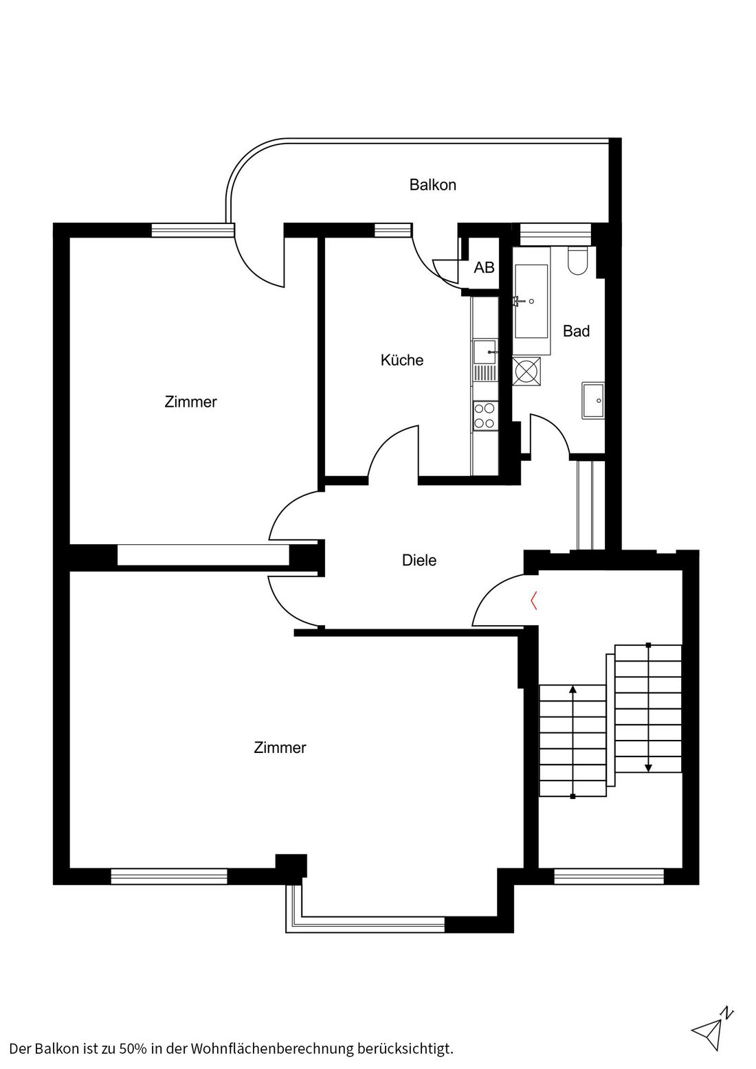 Wohnung in Köln, Nordrhein-Westfalen, Deutschland 5 - 19069551