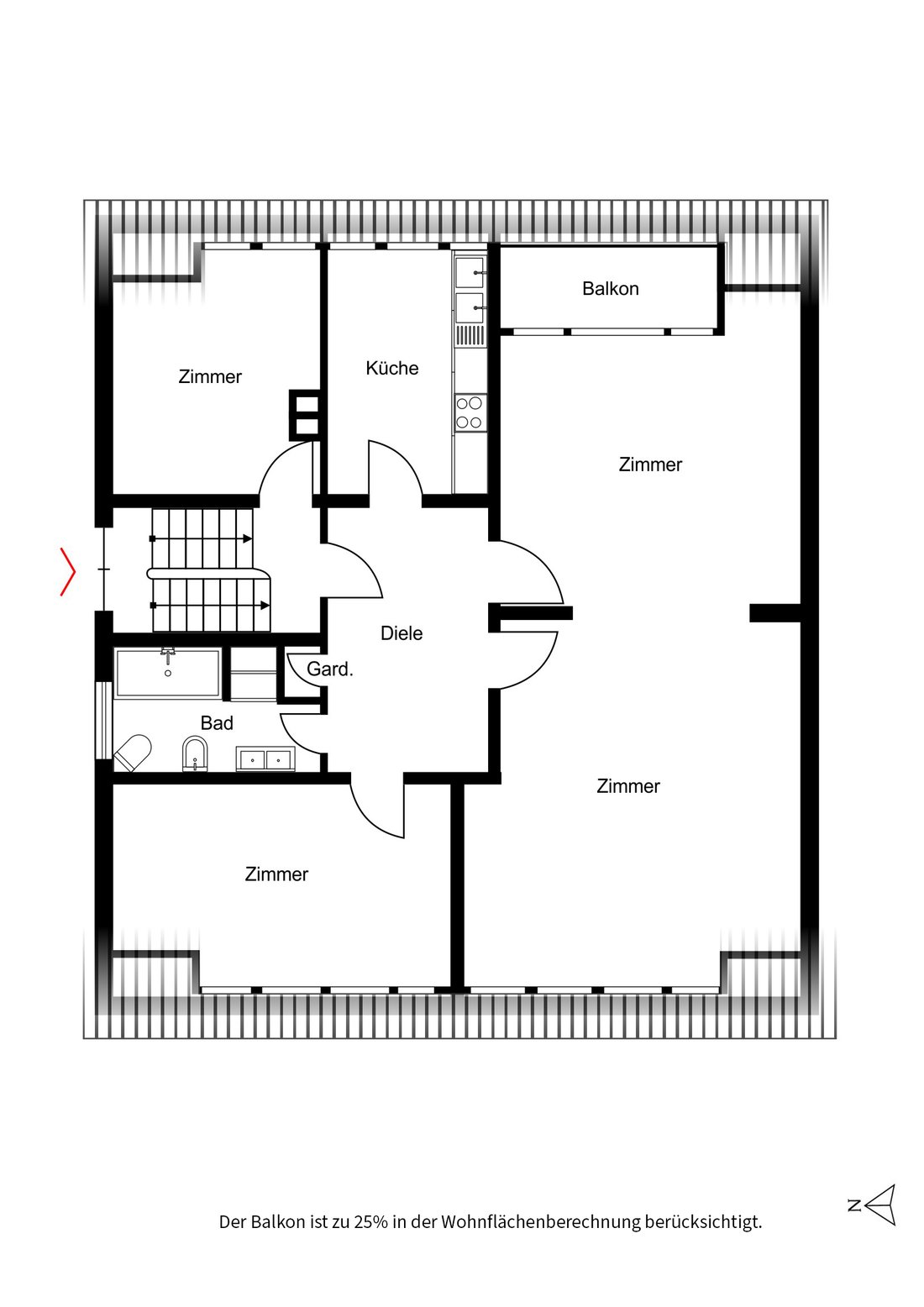 Appartamento a Colonia, Renania Settentrionale-Vestfalia, Germania 5 - 19069484