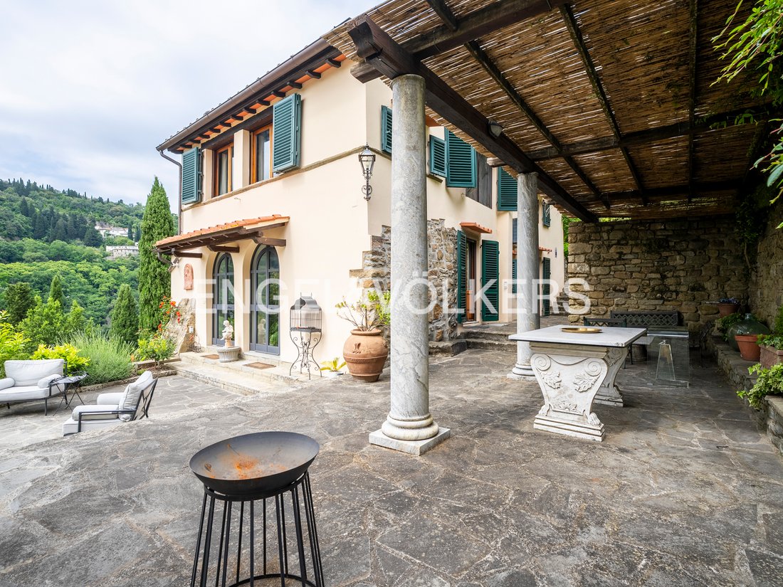 Villa a Fiesole, Toscana, Italia 4 - 19069312