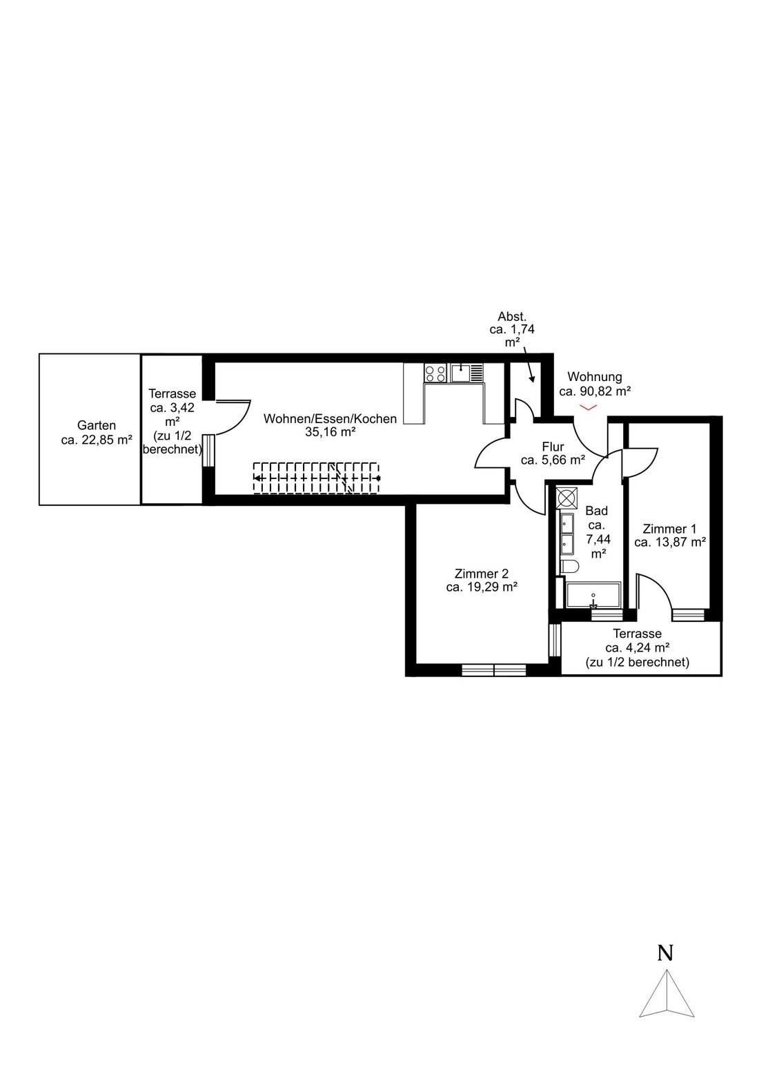 Appartement à Munich, Bavière, Allemagne 5 - 19070159