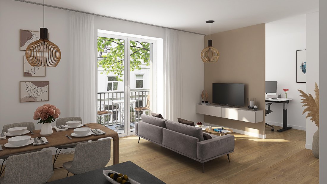 Appartement à Düsseldorf, Rhénanie du Nord-Westphalie, Allemagne 4 - 19071913