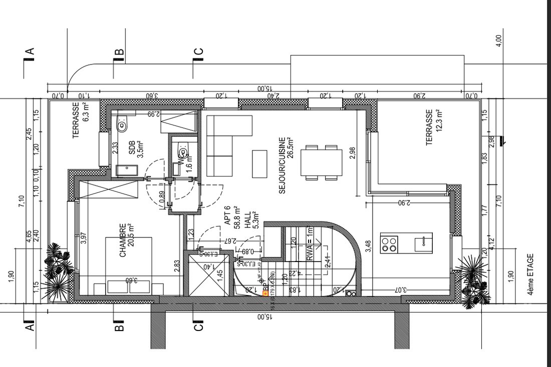 Penthouse in Luxembourg, Luxembourg, Luxembourg 3 - 19070135