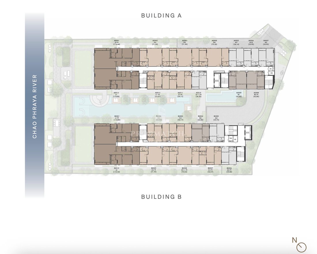 Condominio en Bangkok, Bangkok, Tailandia 2 - 19068412