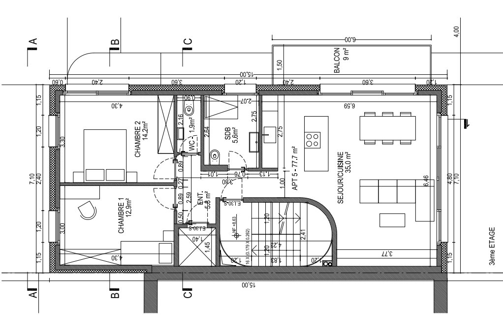 Apartment in Luxembourg, Luxembourg, Luxembourg 3 - 19070146