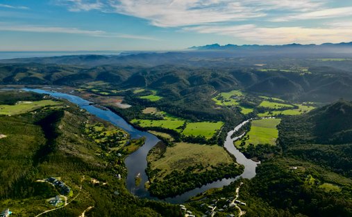 Corps de ferme en Knysna, Cap occidental, Afrique du Sud 1