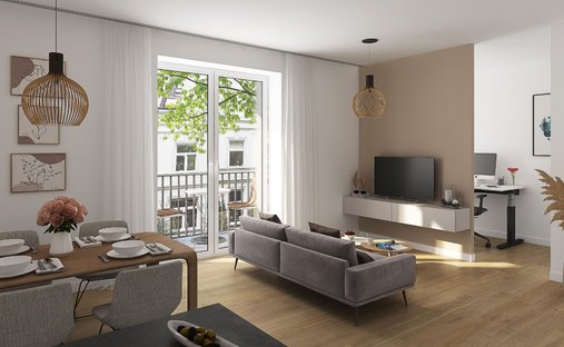Appartement à Düsseldorf, Rhénanie du Nord-Westphalie, Allemagne 1