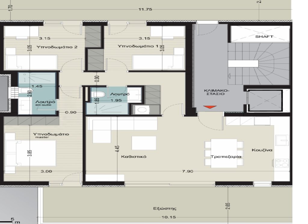 Wohnung in Glyfada, Attika, Griechenland 5 - 19073712